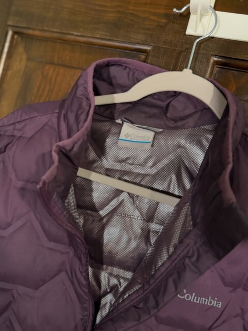 Columbia Women's Purple Packable Insulated Jacket - Picture 3 of 3